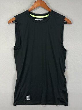RBX Tank Top Men's Small Black Pullover Fitted Athletic Performance Run Gym Dri